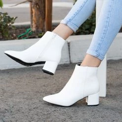 Bamboo Shoes Edgy Low Rise Booties