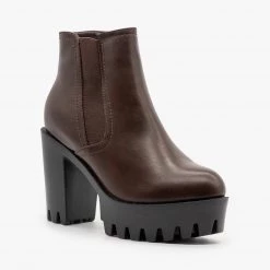 Refresh Edgy Lug Sole Booties FINAL SALE 16 Refresh Edgy Lug Sole Booties FINAL SALE