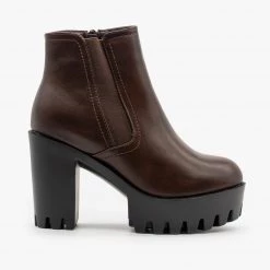 Refresh Edgy Lug Sole Booties FINAL SALE 15 Refresh Edgy Lug Sole Booties FINAL SALE