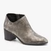 Qupid Shoes Edgy Metallic Booties Newest Arrivals