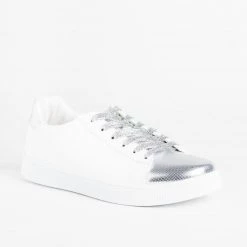 Refresh Newest Arrivals Edgy Metallic Sneakers
