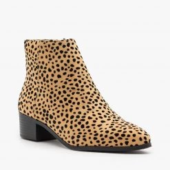 City Classified Shoes Edgy Pointed Toe Fashion Booties