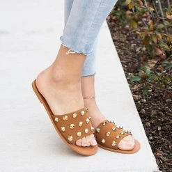 Forever Edgy Spiked Sandals