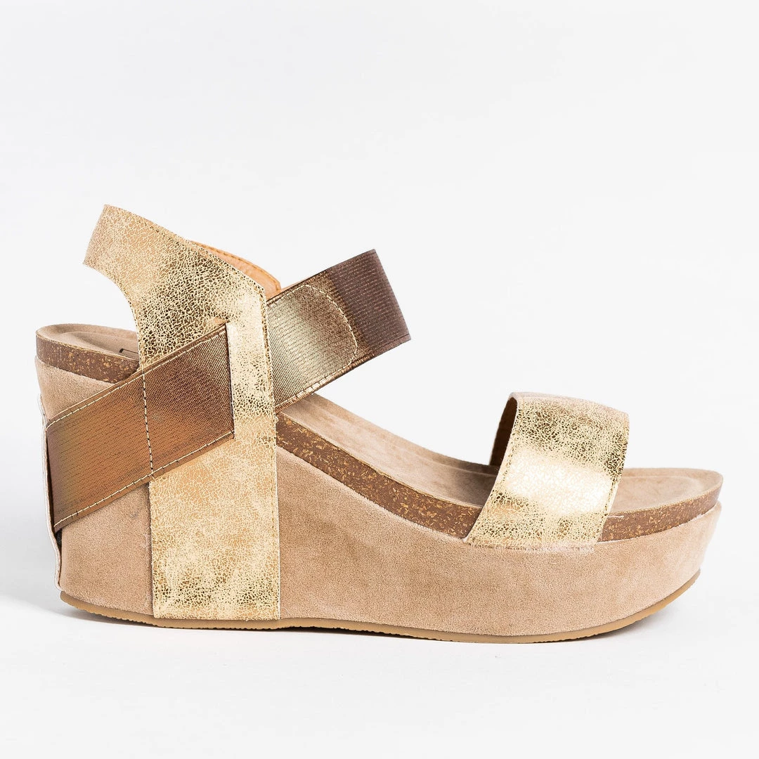 Yoki Newest Arrivals Edgy Statement Sandal Wedges 2 Yoki Newest Arrivals Edgy Statement Sandal Wedges