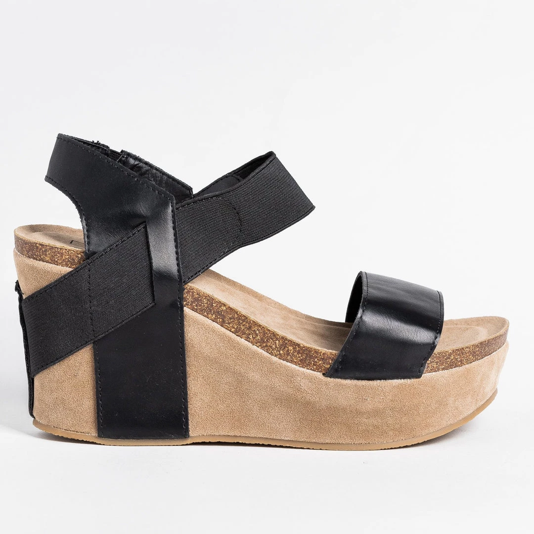 Yoki Newest Arrivals Edgy Statement Sandal Wedges 4 Yoki Newest Arrivals Edgy Statement Sandal Wedges