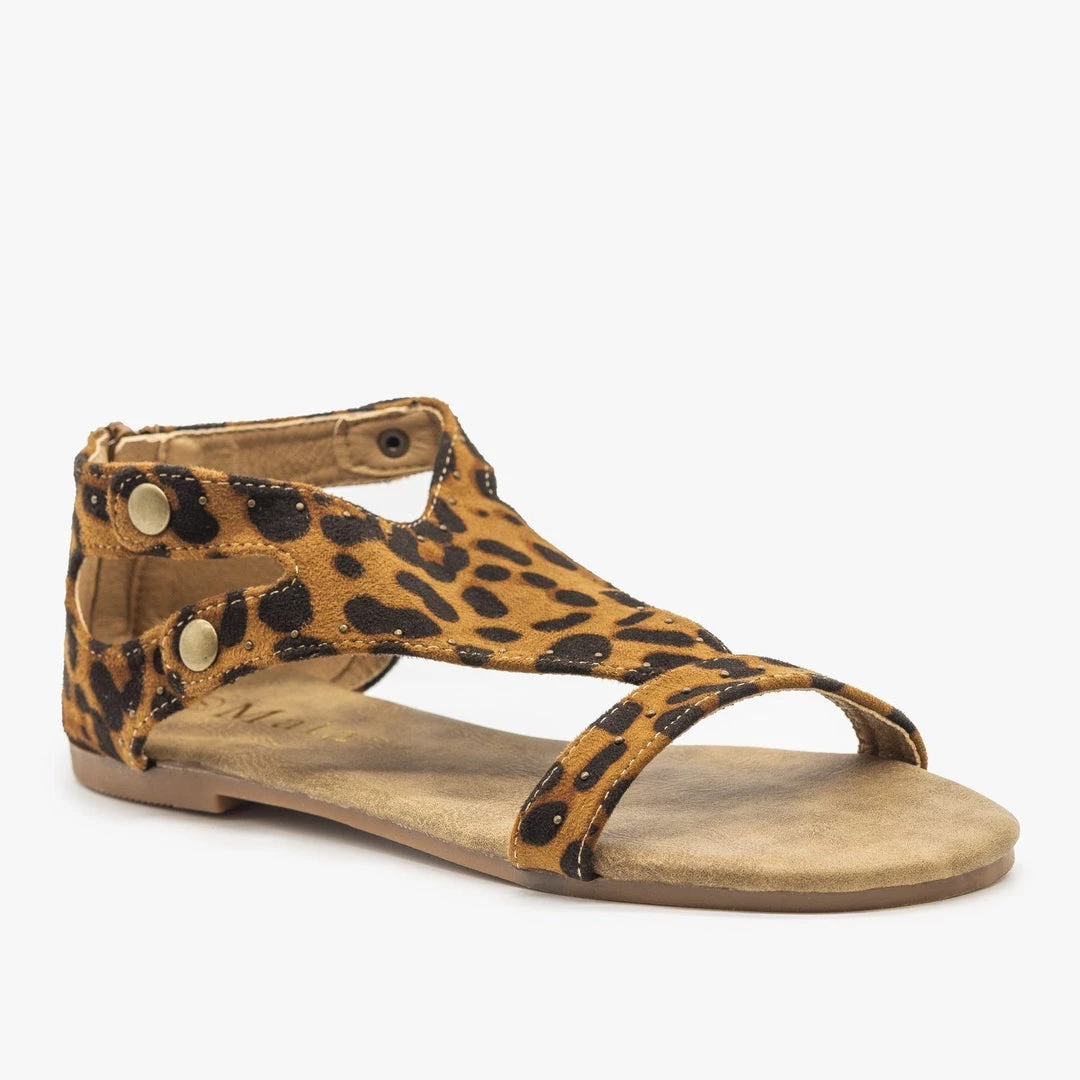 Mata Edgy Studded Gladiator Sandals Newest Arrivals 3 Mata Edgy Studded Gladiator Sandals Newest Arrivals