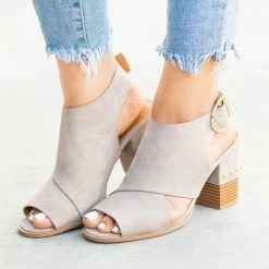 Qupid Shoes Newest Arrivals Edgy Studded Heel Peep Toe Booties 18 Qupid Shoes Newest Arrivals Edgy Studded Heel Peep Toe Booties