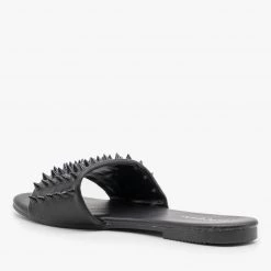 Anna Shoes Edgy Studded Slides