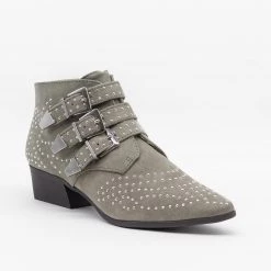 Forever 21 Edgy Studded Triple Buckle Booties Newest Arrivals 6 Forever 21 Edgy Studded Triple Buckle Booties Newest Arrivals