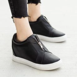 Forever Front Zippered Sneaker Wedges FINAL SALE Newest Arrivals 14 Forever Front Zippered Sneaker Wedges FINAL SALE Newest Arrivals