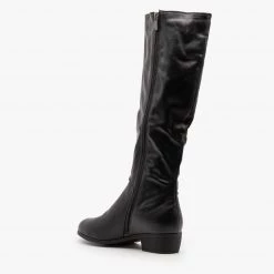 Dollhouse Shoes Newest Arrivals Elastic Panel Riding Boots