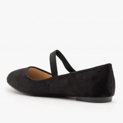 Bella Marie Elastic Strap Ballet Flats