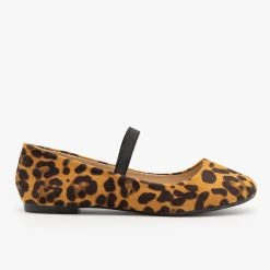 Bella Marie Elastic Strap Ballet Flats