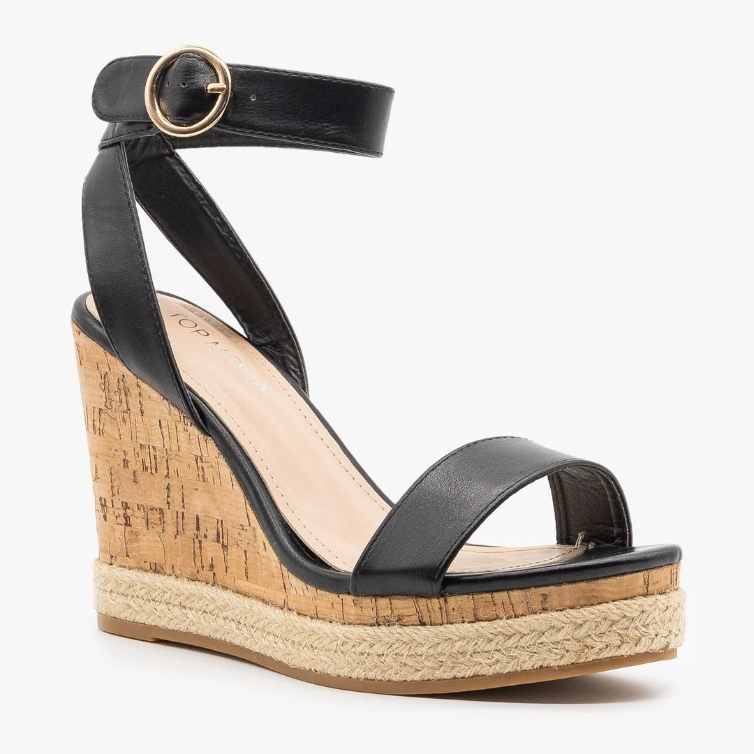 Top Moda Elegant Espadrille Cork Wedges Newest Arrivals 8 Top Moda Elegant Espadrille Cork Wedges Newest Arrivals