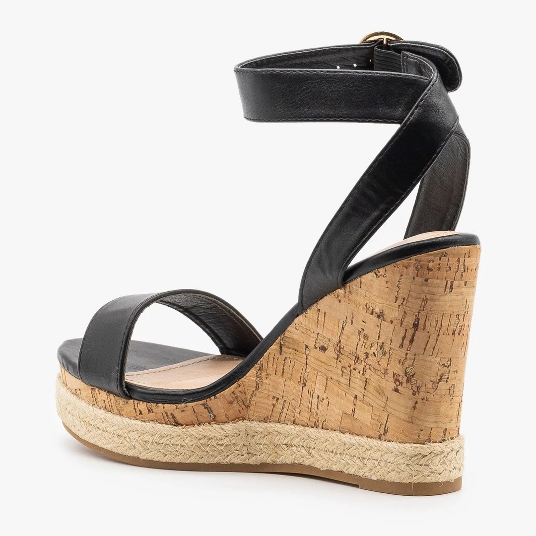 Top Moda Elegant Espadrille Cork Wedges Newest Arrivals 9 Top Moda Elegant Espadrille Cork Wedges Newest Arrivals