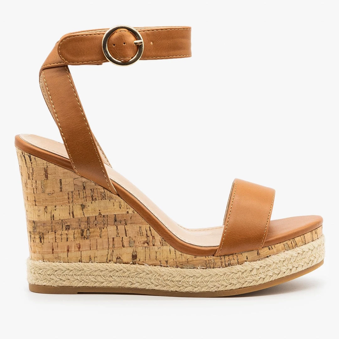Top Moda Elegant Espadrille Cork Wedges Newest Arrivals 1 Top Moda Elegant Espadrille Cork Wedges Newest Arrivals