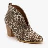Weeboo Newest Arrivals Elegant Front Cut Out Bootie FINAL SALE