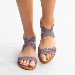 Forever Newest Arrivals Elina Elastic Everyday Sandals