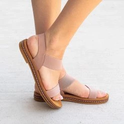 Forever Newest Arrivals Elsa Elastic Fit Sandals