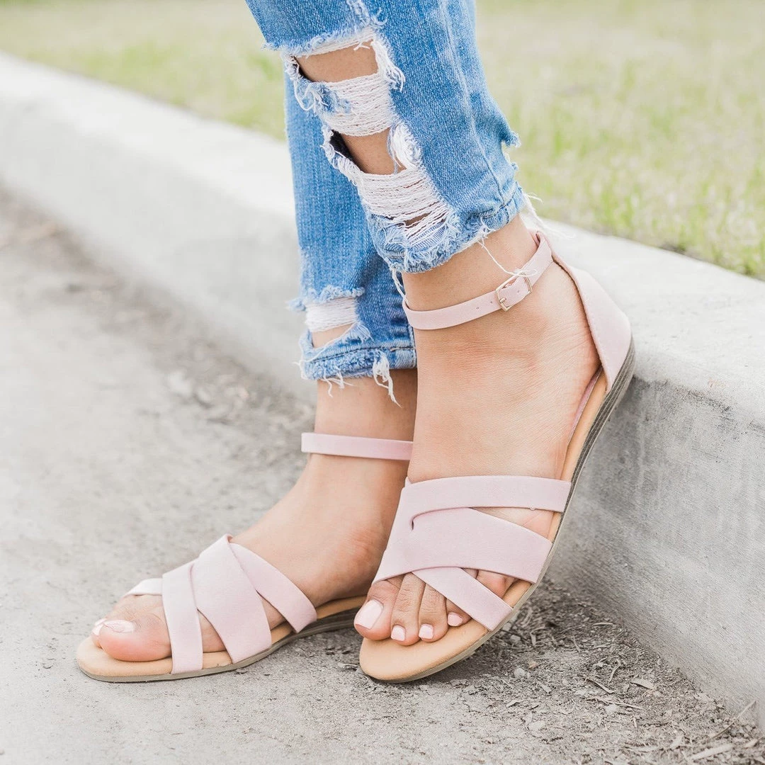 Refresh Newest Arrivals Elsa Threaded Strap Sandals 4 Refresh Newest Arrivals Elsa Threaded Strap Sandals