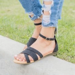 Refresh Newest Arrivals Elsa Threaded Strap Sandals