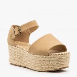 Bamboo Shoes Espadrille Flatform Sandals