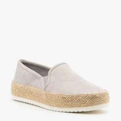Soda Shoes Espadrille Flatform Slip On Sneakers