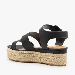 Bamboo Shoes Espadrille Flatform Wedges