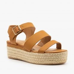 Bamboo Shoes Espadrille Flatform Wedges