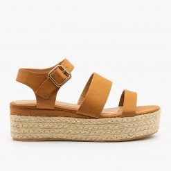 Bamboo Shoes Espadrille Flatform Wedges