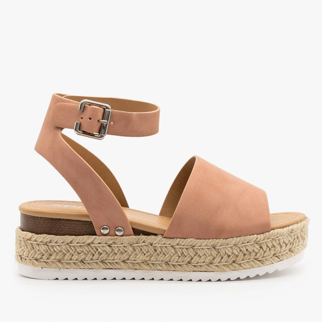 Soda Shoes Espadrille Flatform Wedges Newest Arrivals 1 Soda Shoes Espadrille Flatform Wedges Newest Arrivals