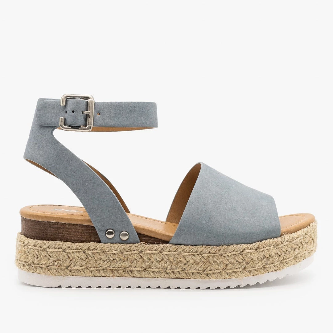 Soda Shoes Espadrille Flatform Wedges Newest Arrivals 4 Soda Shoes Espadrille Flatform Wedges Newest Arrivals