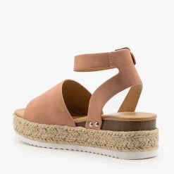 Soda Shoes Espadrille Flatform Wedges Newest Arrivals