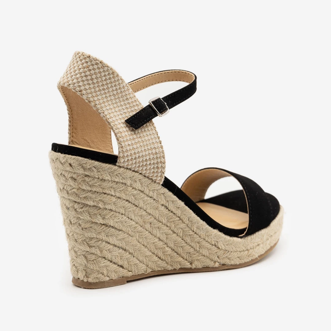 Soda Shoes Espadrille Knit Slingback Wedges 9 Soda Shoes Espadrille Knit Slingback Wedges