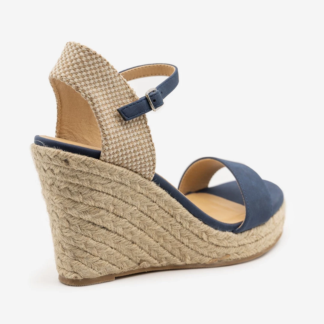 Soda Shoes Espadrille Knit Slingback Wedges 6 Soda Shoes Espadrille Knit Slingback Wedges