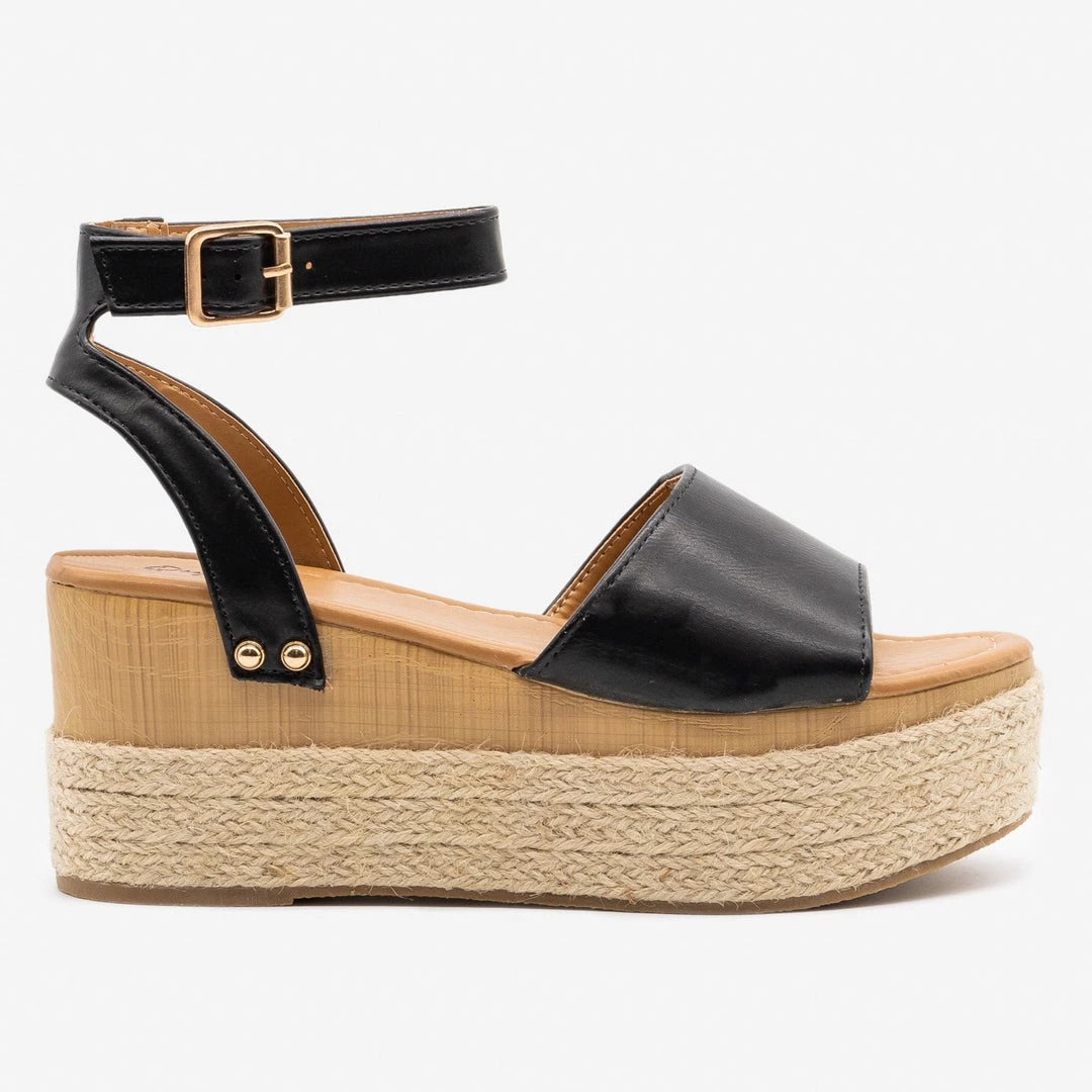 Qupid Shoes Newest Arrivals Espadrille Platform Wedge Sandals 4 Qupid Shoes Newest Arrivals Espadrille Platform Wedge Sandals