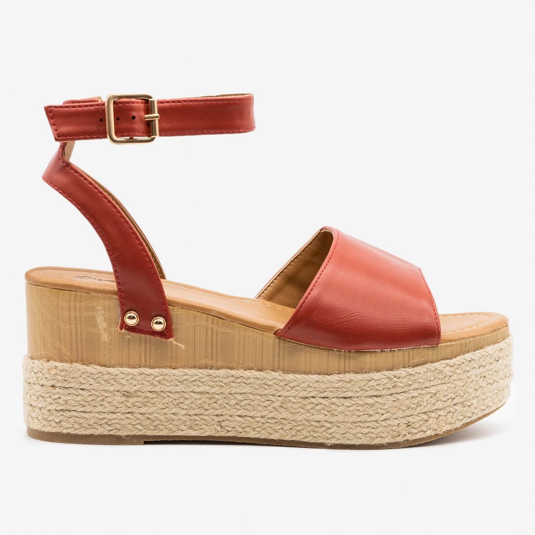 Qupid Shoes Newest Arrivals Espadrille Platform Wedge Sandals 3 Qupid Shoes Newest Arrivals Espadrille Platform Wedge Sandals