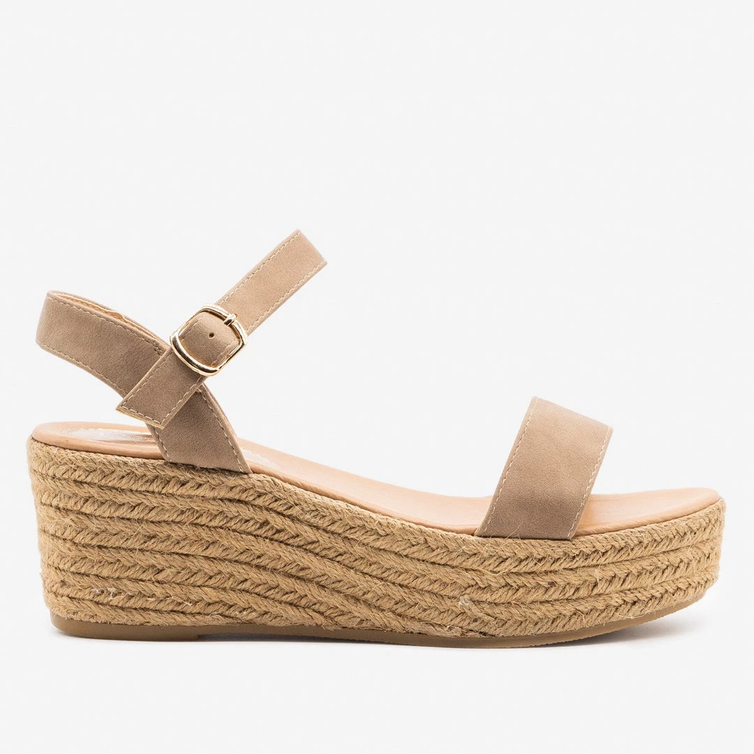 Refresh Newest Arrivals Espadrille Platform Wedge Sandals 3 Refresh Newest Arrivals Espadrille Platform Wedge Sandals