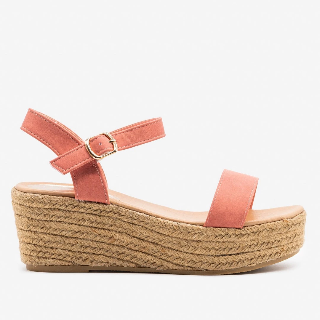 Refresh Newest Arrivals Espadrille Platform Wedge Sandals 7 Refresh Newest Arrivals Espadrille Platform Wedge Sandals