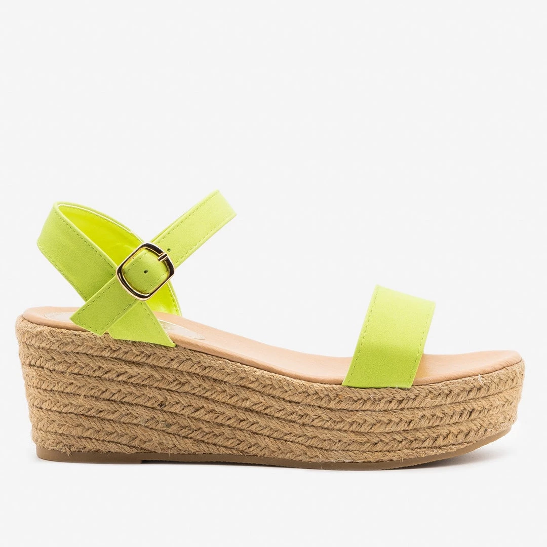 Refresh Newest Arrivals Espadrille Platform Wedge Sandals 4 Refresh Newest Arrivals Espadrille Platform Wedge Sandals