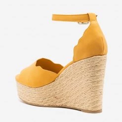 Soda Shoes Newest Arrivals Espadrille Scalloped Sandal Wedges 14 Soda Shoes Newest Arrivals Espadrille Scalloped Sandal Wedges