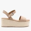 Qupid Shoes Newest Arrivals Espadrille Slingback Platform Sandals