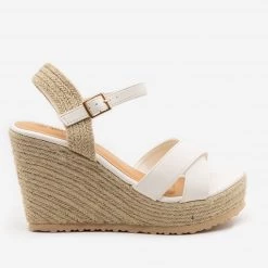 Nature Breeze Espadrille Slingback Wedge Sandals Newest Arrivals