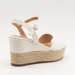 Bamboo Shoes Espadrille Slingback Wedges