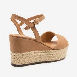 Bamboo Shoes Espadrille Slingback Wedges