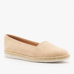 Pazzle Espadrille Pinhole Slip-On Flats