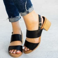 Qupid Shoes Essential Chunky Heel Sandals Newest Arrivals 15 Qupid Shoes Essential Chunky Heel Sandals Newest Arrivals