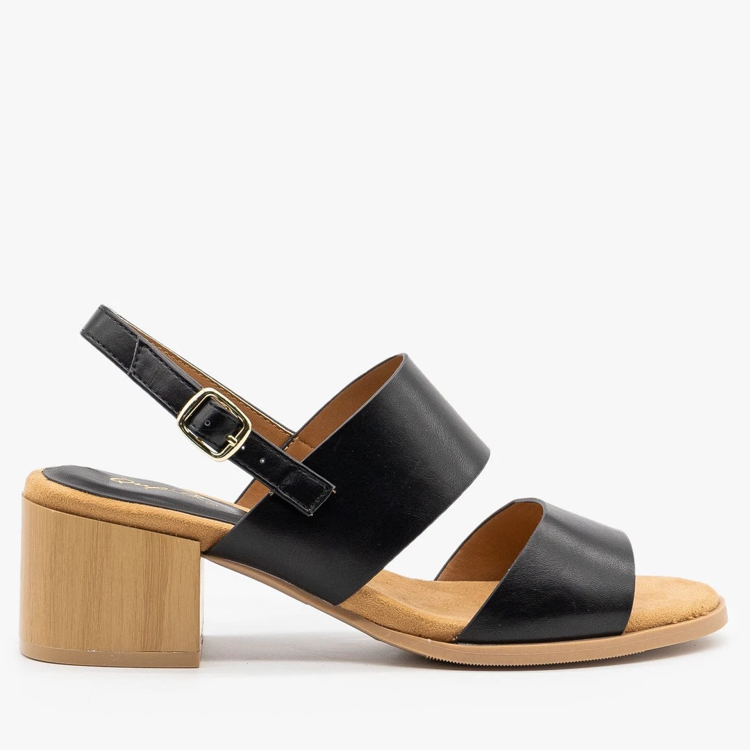 Qupid Shoes Essential Chunky Heel Sandals Newest Arrivals 4 Qupid Shoes Essential Chunky Heel Sandals Newest Arrivals