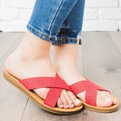 Unbranded/Generic Newest Arrivals Essential Crisscross Sandal