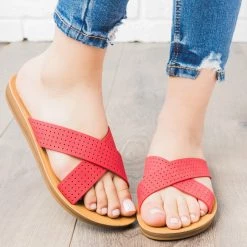 Unbranded/Generic Newest Arrivals Essential Crisscross Sandal